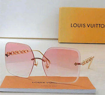 LOUIS VUITTON | Jewel Square Sunglasses In Pink Gold