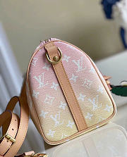 LOUIS VUITTON | Speedy Bandouliere 25 Monogram Giant By The Pool Light Pink - 6