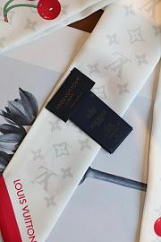 LV x TM Denim Cerise Headband White - 2