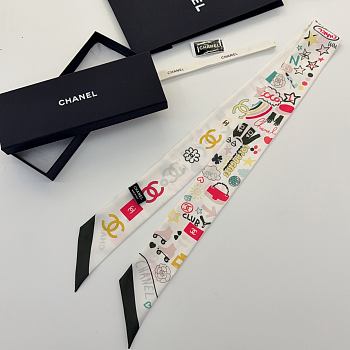 CHANEL | Silk Scarf 05