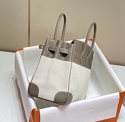 HERMES | Birkin 35 Swift Leather In Gray - 5