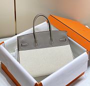 HERMES | Birkin 35 Swift Leather In Gray - 3