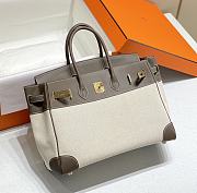 HERMES | Birkin 35 Swift Leather In Gray - 2