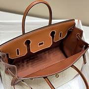 HERMES | Birkin 30 Swift Leather In Brown - 4