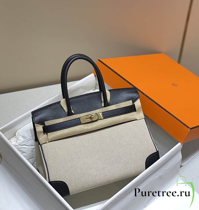 HERMES | Birkin 30 Swift Leather In Black - 1