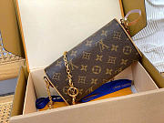 LOUIS VUITTON | Camille Pochette Bag Canvas Material - 6
