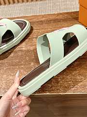 LOUIS VUITTON | Slippers In Light Green  - 3