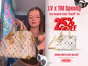 LV x TM Speedy Bandoulière 25 Other Monogram Canvas - 1
