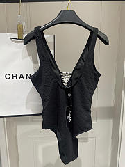 Chanel Pearl One-Piece Swimsuit 01 - 2