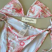 Dior one-piece swimsuit pink - 6