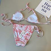Dior one-piece swimsuit pink - 4