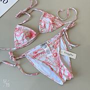 Dior one-piece swimsuit pink - 3