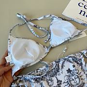 Dior one-piece swimsuit gray - 4