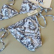 Dior one-piece swimsuit gray - 3