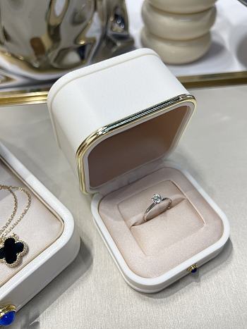 Tiffany classic six-claw diamond ring