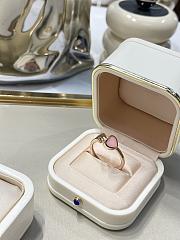 Chopard Pink Heart Diamond Ring Rose Gold - 4