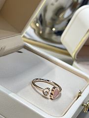 Chopard Pink Heart Diamond Ring Rose Gold - 2