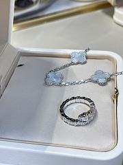 Bvlgari narrow version full diamond snake ring - 6