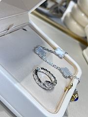 Bvlgari narrow version full diamond snake ring - 2
