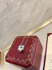 Cartier Animal Series Cheetah Head Diamond Necklace - 5
