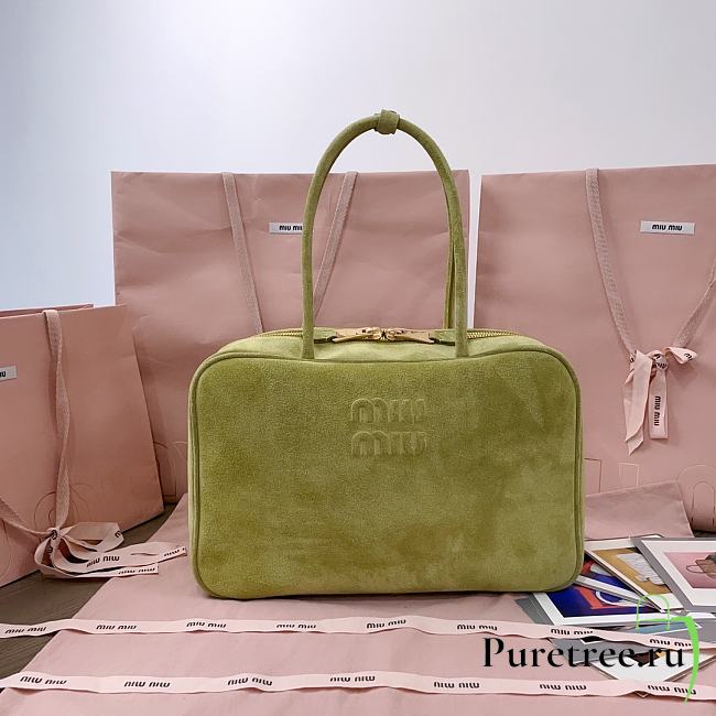 MIUMIU | Beau nappa Bag In Green - 1
