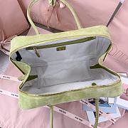 MIUMIU | Beau nappa Bag In Green - 4