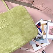 MIUMIU | Beau nappa Bag In Green - 3