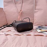 MIUMIU | Nappa leather pouch Coffee Color - 5