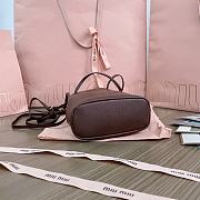 MIUMIU | Nappa leather mini-bag Briarwood Color - 4