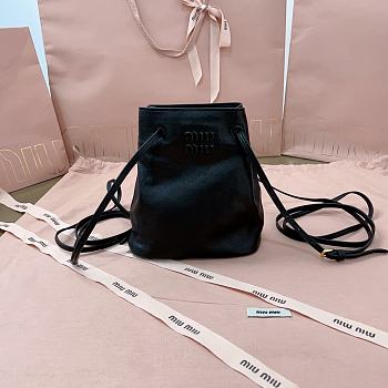 MIUMIU | Nappa leather mini-bag Black Color