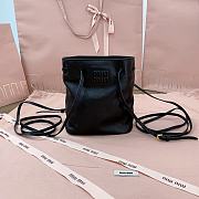 MIUMIU | Nappa leather mini-bag Black Color - 5