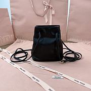 MIUMIU | Nappa leather mini-bag Black Color - 4