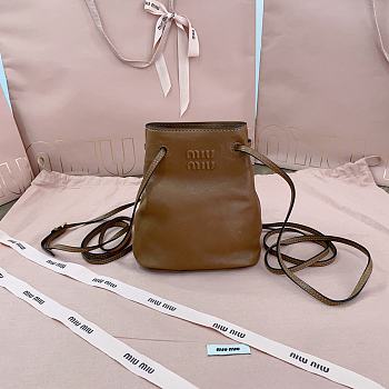 MIUMIU | Nappa leather mini-bag Oak Color