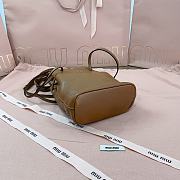 MIUMIU | Nappa leather mini-bag Oak Color - 5