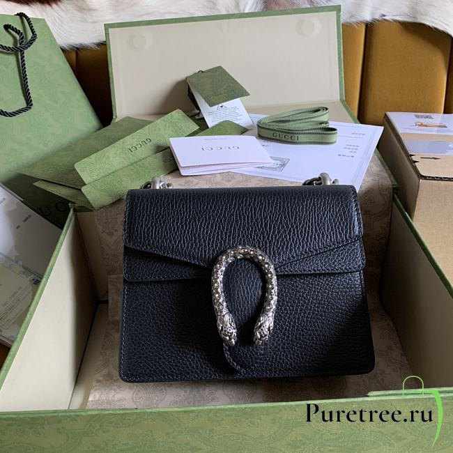 GUCCI | Dionysus Leather Bag In Black - 1