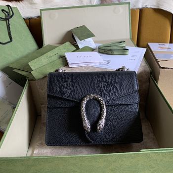 GUCCI | Dionysus Leather Bag In Black