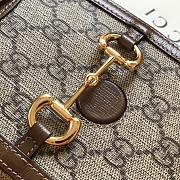 GUCCI | Horsebit 1955 Mini Crossbody Bag In Brown - 4