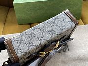 GUCCI | GG Horsebit 1955 Bab In Brown - 3