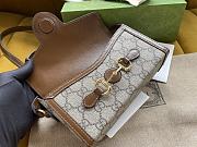 GUCCI | GG Horsebit 1955 Bab In Brown - 2