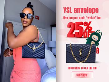 YSL Envelope Chain Wallet | 5092