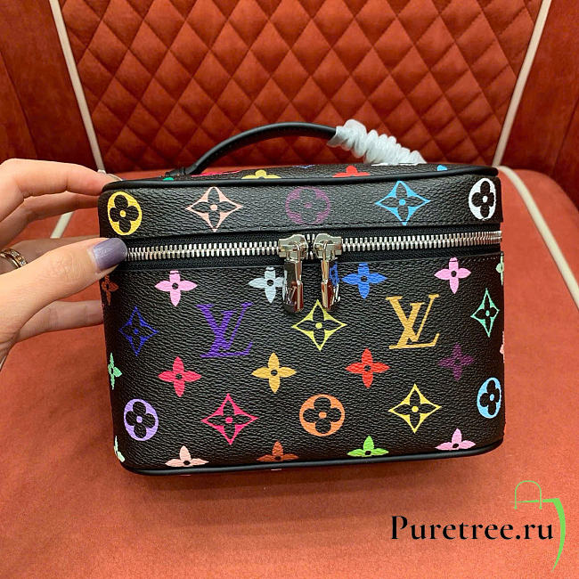 LV x TM Nice Mini Monogram coated canvas Multicolored - 1