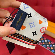 LOUIS VUITTON | Louis Vuitton Silk LV Monogram Scarf - 4