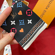 LOUIS VUITTON | Louis Vuitton Silk LV Monogram Scarf - 5