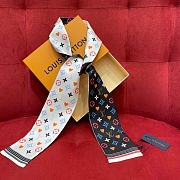 LOUIS VUITTON | Louis Vuitton Silk LV Monogram Scarf - 2