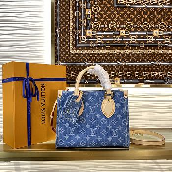 LOUIS VUITTON | OnTheGo PM Monogram Denim M14633