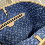 LOUIS VUITTON | Neverfull MM Bag Denim Blue M13192 - 4