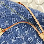 LOUIS VUITTON | Neverfull MM Bag Denim Blue M13192 - 3