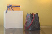 LOUIS VUITTON | NeoNoé MM Bag Coquelicot Red M44021 - 4