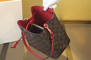 LOUIS VUITTON | NeoNoé MM Bag Coquelicot Red M44021 - 3