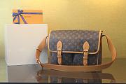 LOUIS VUITTON | Satchel Messenger Monogram coated canvas - 6